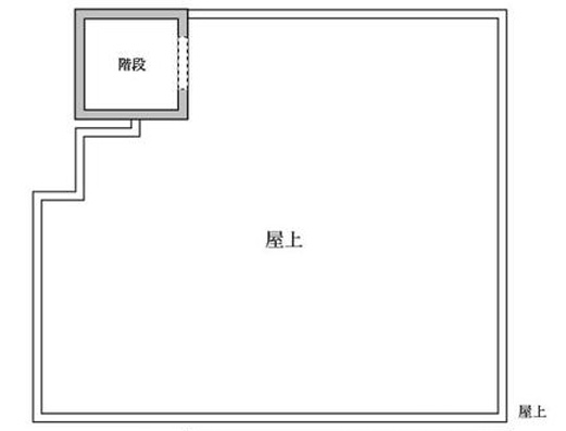 守口市店舗事務所付き住宅の区画図