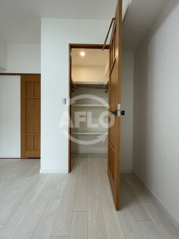 エステムコート谷町六丁目Ⅱアクティーネの収納|エステムコート谷町六丁目IIアクティーネ　クローゼット