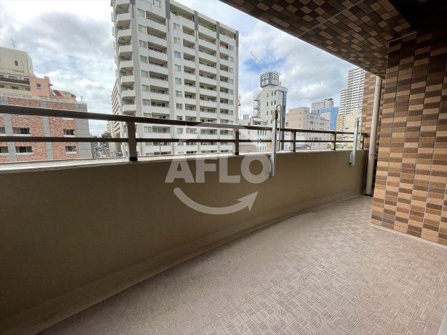 エステムコート谷町六丁目Ⅱアクティーネのバルコニー|エステムコート谷町六丁目IIアクティーネ　バルコニー