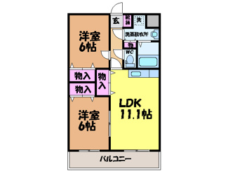 【間取り】 | リバーサイドマンション