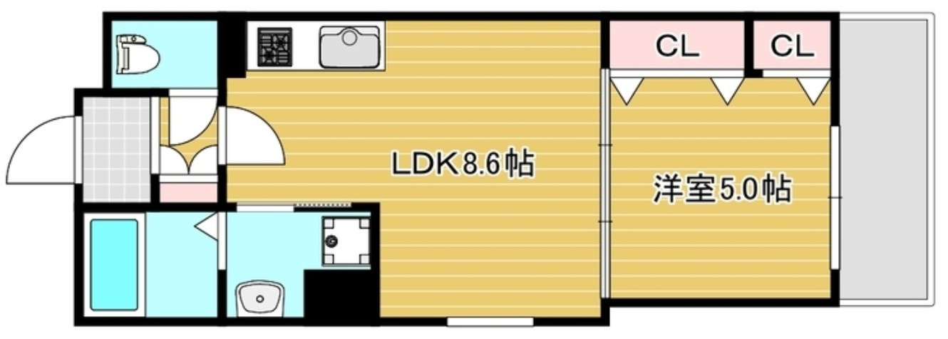 セレニティ小若江B棟