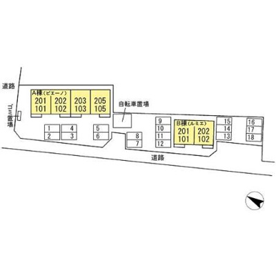 【区画図】 | エスペランサ光井