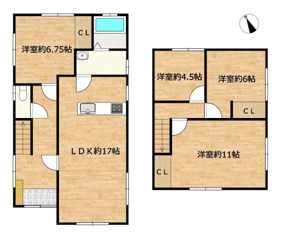 八戸市諏訪2丁目の間取り|【リフォーム前】RF予定間取図です。