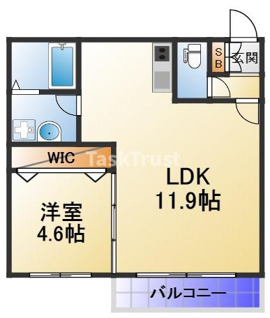 【間取り】 | レジデンスコート京橋