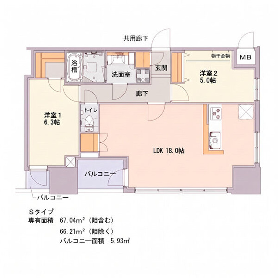 【間取り】 | S-RESIDENCE千種belvia TOWER