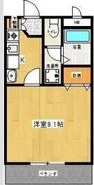 クオーレメイトウの間取り