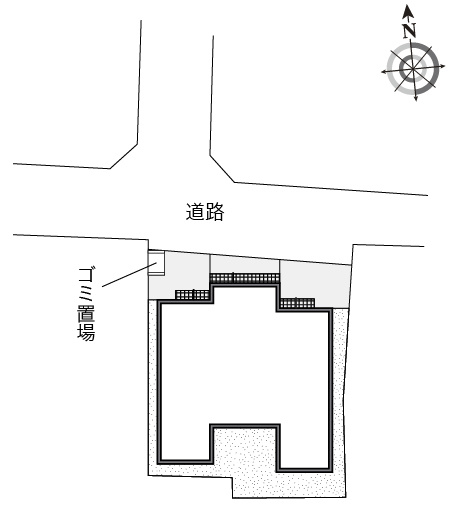レオネクストプリンシパル中野の区画図