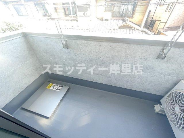 ラフィーネ聖天坂Ⅶ番館のバルコニー