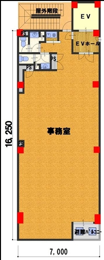 プレシオ南船場の間取り