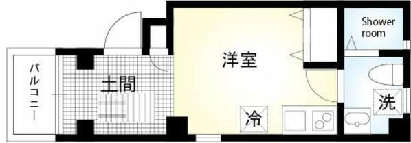 Ｆｌａｔ Ｋの間取り|間取りです。