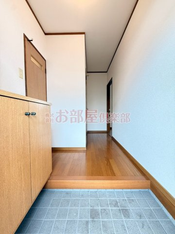 プレジールハイツⅡの玄関|毎日通る玄関はこちらです