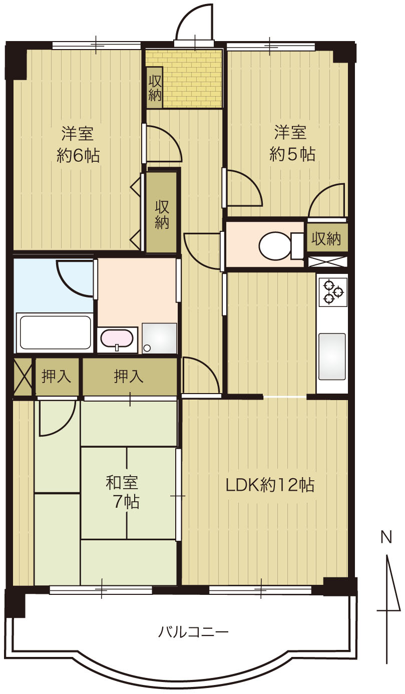 練馬区南大泉５丁目の賃貸マンション
