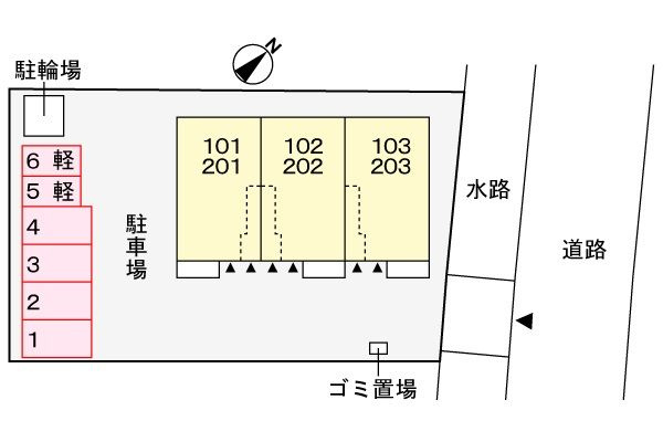 ラ・エスターテの区画図