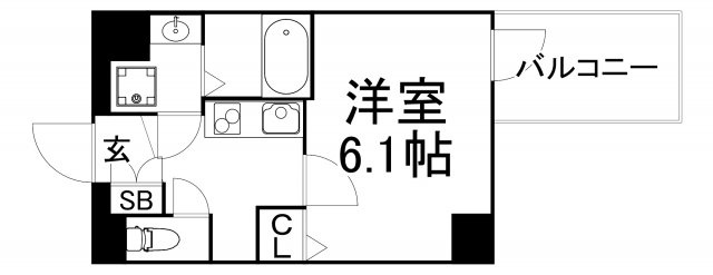 【間取り】 | プレサンス上町台クレスト