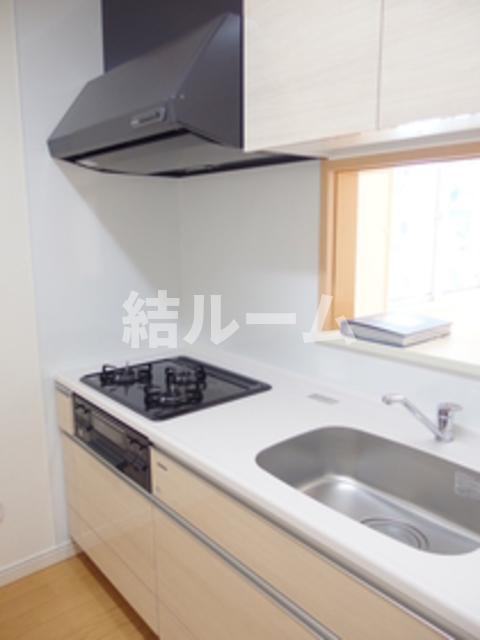 板橋区成増３丁目のアパートのキッチン