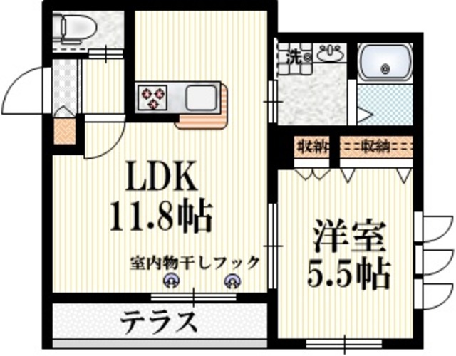 Ｍｉｔａｋａ　Ｓｔｙｌｅ　Ⅰの間取り|★角部屋・2面採光★