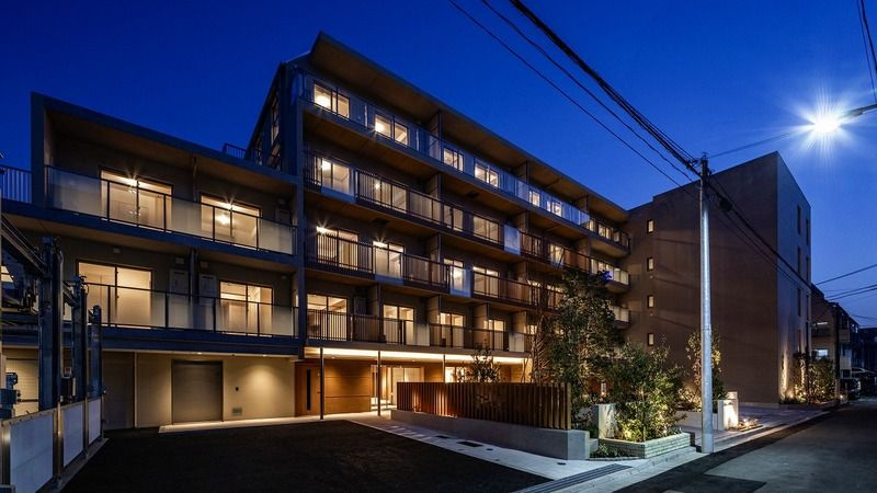 ミレーネ滝野川の外観パース