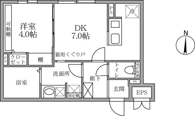 ラヴィエール大島＆ｍｅｗの区画図