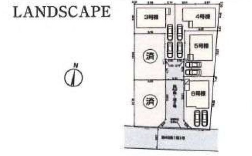 戸建 小平市小川東町の区画図