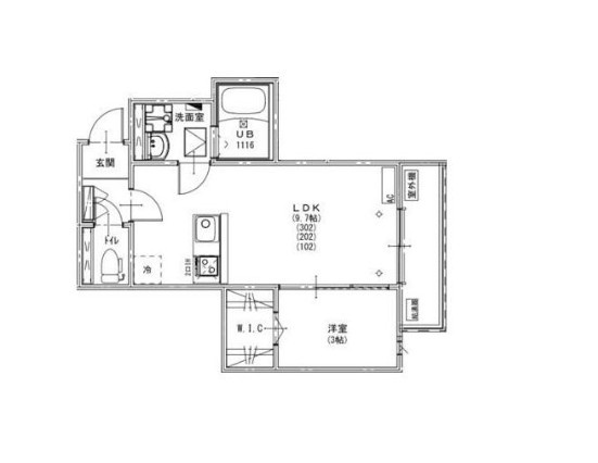 KEIAI RESIDENCE松戸Ⅱの間取り