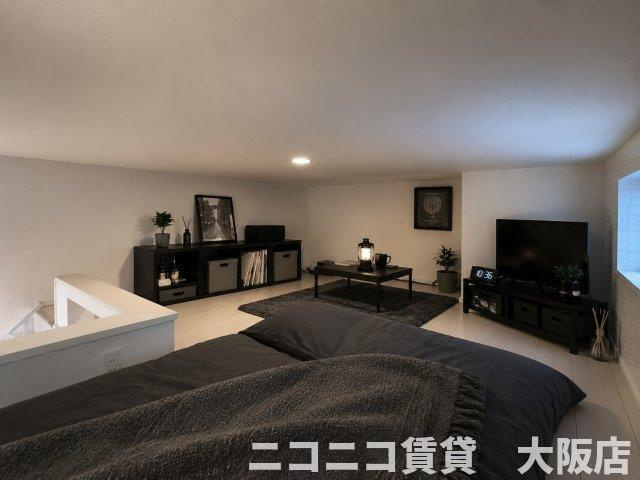 大阪市城東区東中浜６丁目のアパートの内装|CG画像です。家具家電付きではありません