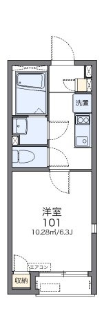 レオネクストエクセルアサヒVの間取り