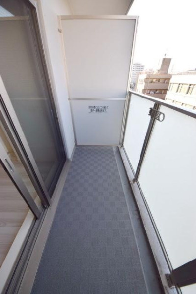 プライマル錦糸町のバルコニー