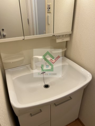 シェーナひばりが丘の独立洗面台