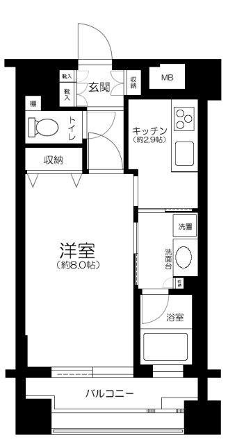 ダイナシティ文京根津の間取り