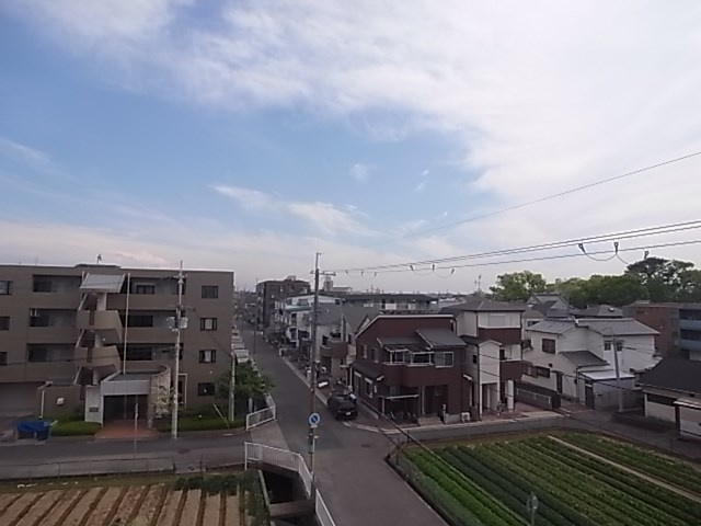 尼崎市南武庫之荘７丁目のアパートの展望