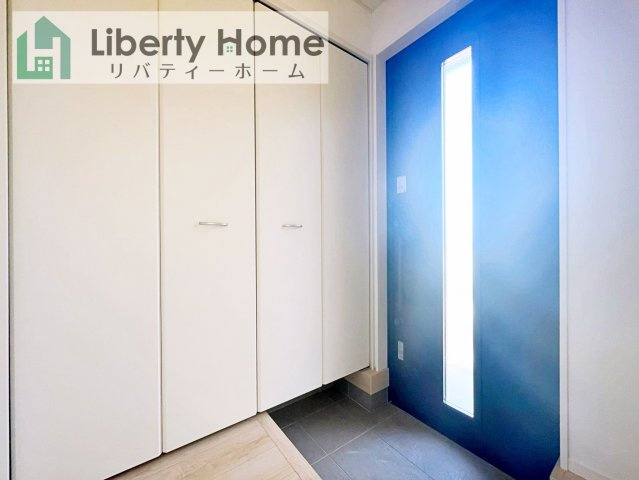 ひたちなか市津田第3　3号棟　新築戸建の玄関