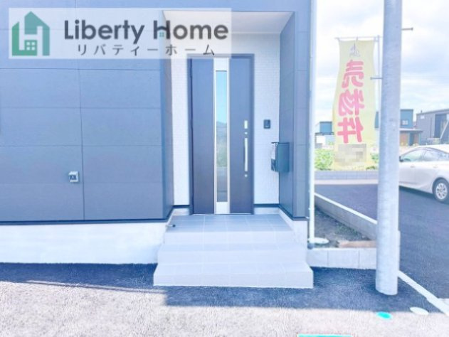 ひたちなか市津田第3　3号棟　新築戸建のエントランス