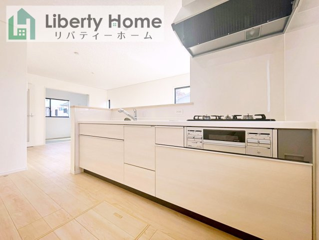 ひたちなか市津田第3　3号棟　新築戸建のキッチン