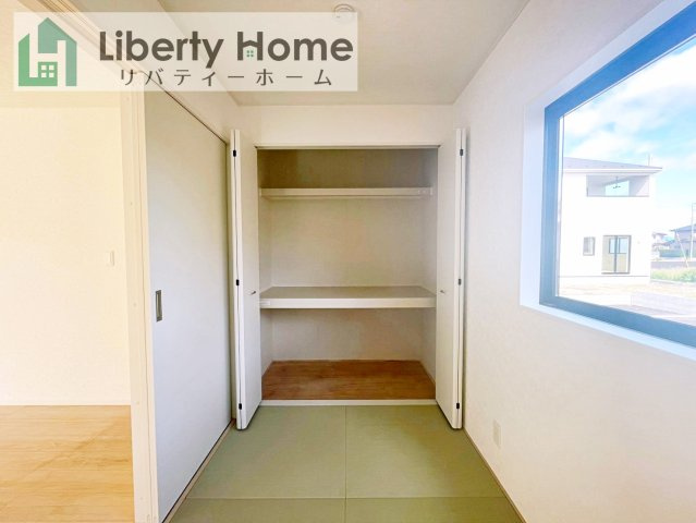 ひたちなか市津田第3　3号棟　新築戸建の収納