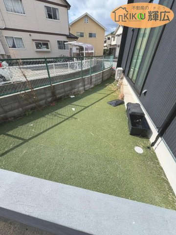 明石市大久保町西島　中古戸建の庭