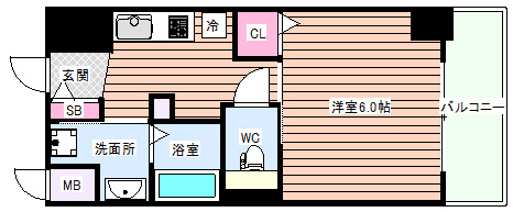 【間取り】 | プリエ梅田