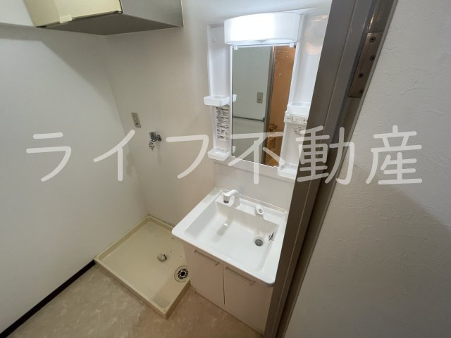 グランメールシマノの独立洗面台|朝の支度にも助かる、独立の洗髪洗面化粧台