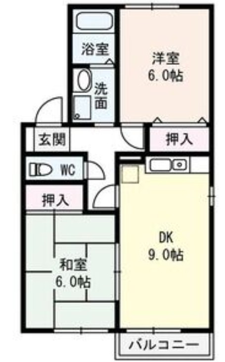 スターブルソシアの間取り