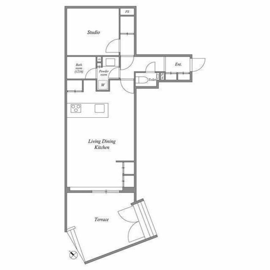 【間取り】 | Ｍ－ＲＥＳＩＤＥＮＣＥ新江古田
