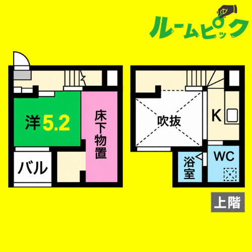 SARA　名古屋市賃貸　仲介手数料無料の間取り