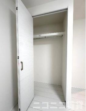 文京区千駄木３丁目のアパートの収納|別号室イメージの為、現状を優先致します。