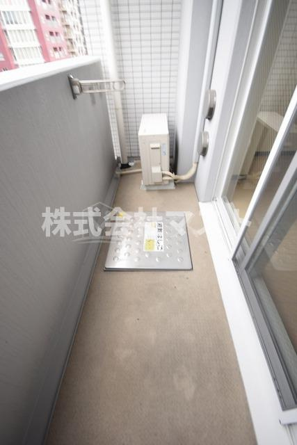 フォーチュン松屋町のバルコニー