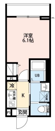 江戸川区北小岩７丁目のアパートの間取り