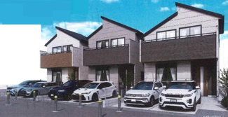 【外観】 | 【仲介手数料無料！！】府中市清水が丘2丁目　新築戸建て（全7棟）３号棟　6380万円