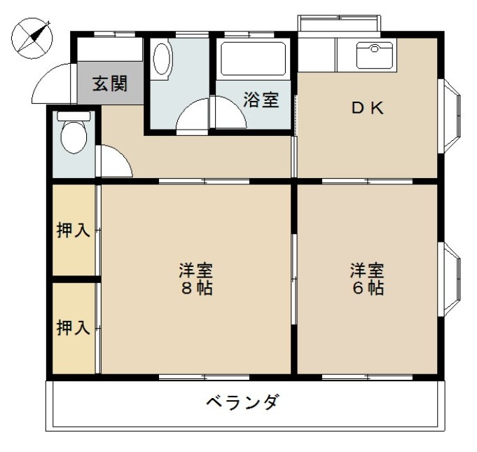 ハイリー須田の間取り