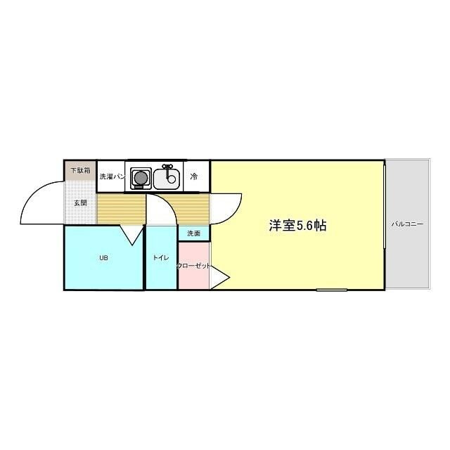 ＷｅｓｔＬａｇｏｏｎ霞ヶ丘の間取り