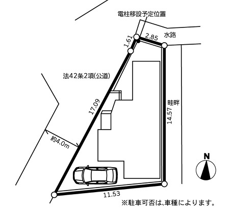 ◎茅ヶ崎市香川3丁目　新築戸建の区画図|区画図◇