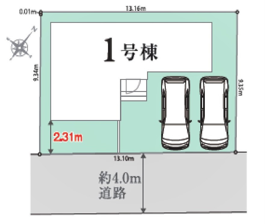 東久留米市浅間町3丁目01期　全1棟　1号棟