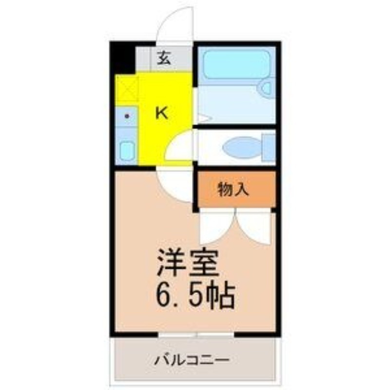 小呂ハイツの間取り