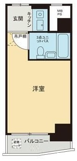 シティプラザ南麻布の間取り|間取りです。